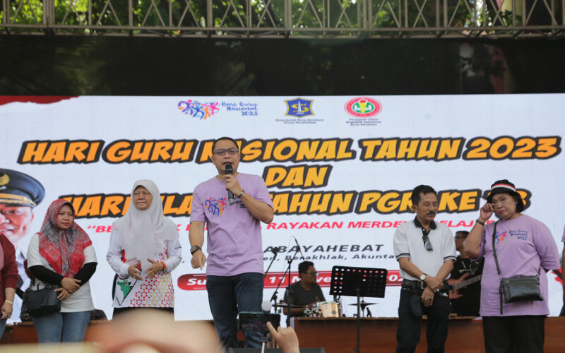 Jelang Peringatan Hari Guru dan HUT ke-78 PGRI, Pemkot Surabaya Gelar Lomba Kreasi Kreatif dan Seni